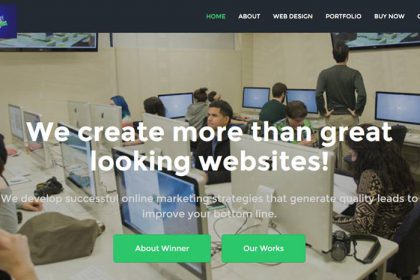 Winner's Website Development